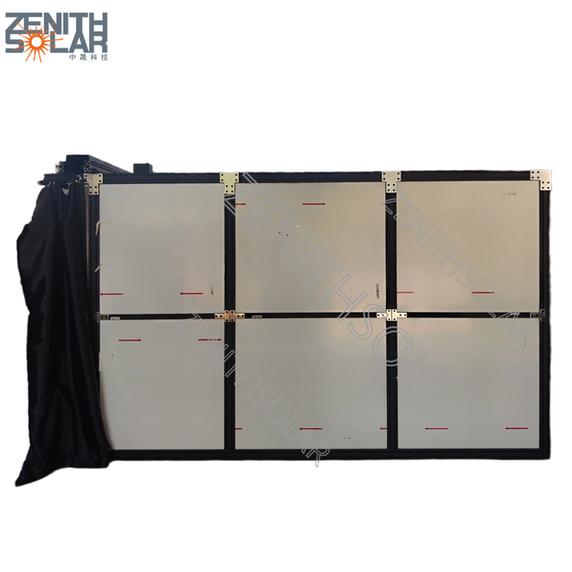 Gebruik in laboratorium vir IV -toetsing Side Direct Light Solar Simulator